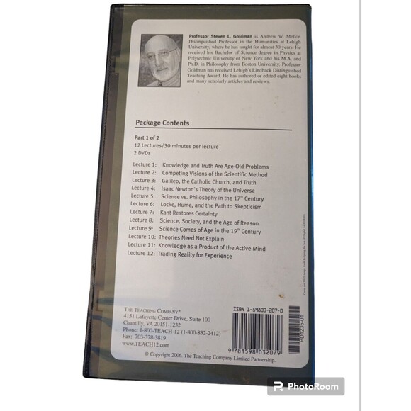 Great Courses Science Mathematics: What Scientists Know & How DVD Guidebook - Picture 2 of 3